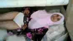 Jilbab Bawah Jembatan Pamer Meki