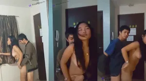 Ngewe Berdiri Sambil Direkamin Pacar